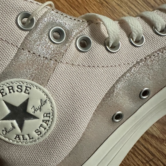 🆕 Converse Chuck Taylor All Star Suede And Canvas High Top Canvas Size 8.5 - Picture 10 of 13